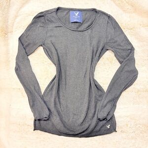 Y2K Vintage American Eagle Long Sleeve Knit Top Size S | Bella Swan Core 2000s